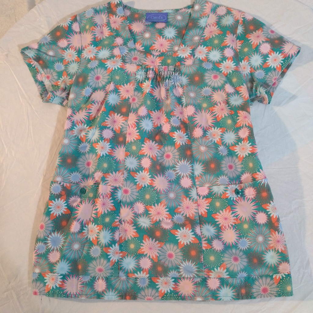 Carol's Nursing Nurse's Uniform Scrubs Scrub Top